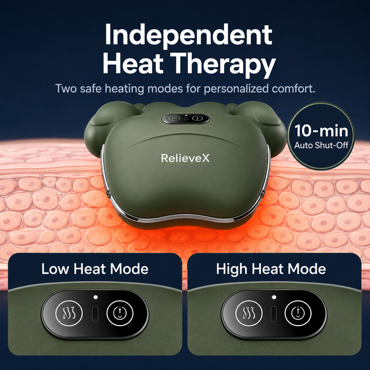 RelieveX Unwind Go™ - Portable  Five Finger Neck Massager