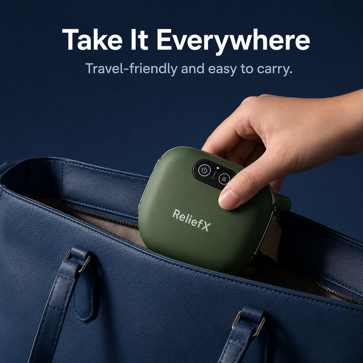 RelieveX Unwind Go™ - Portable  Five Finger Neck Massager