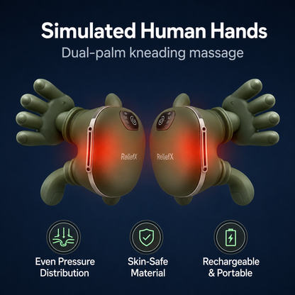 RelieveX Unwind Go™ - Portable  Five Finger Neck Massager