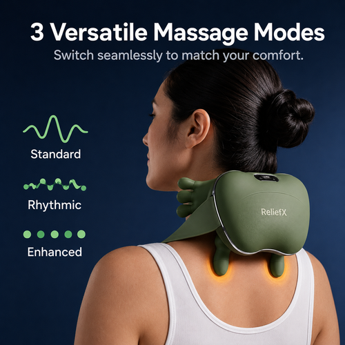 RelieveX Unwind Go™ - Portable  Five Finger Neck Massager
